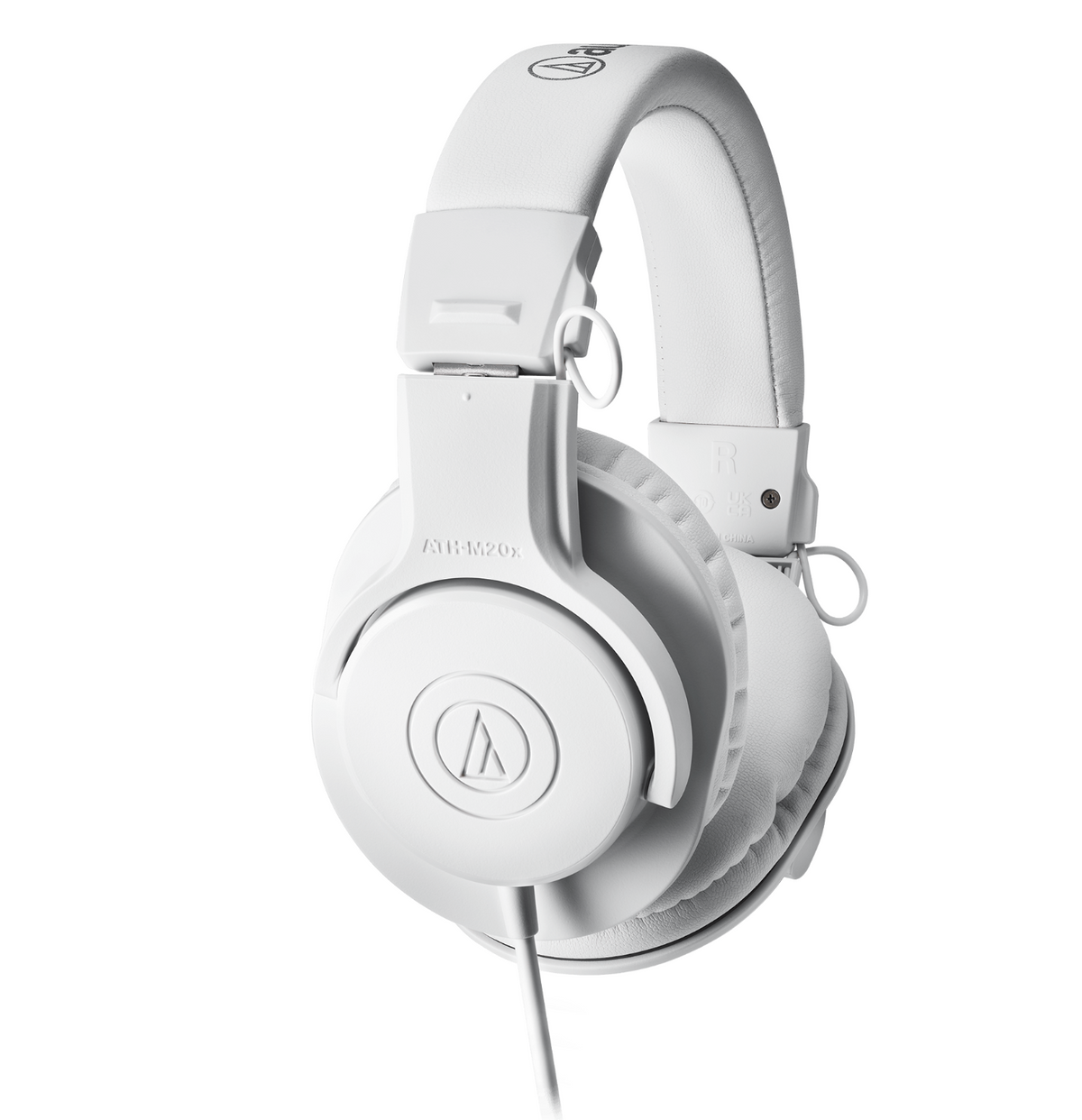Audífonos de monitoreo Audio-Technica ATH-M20x blancos