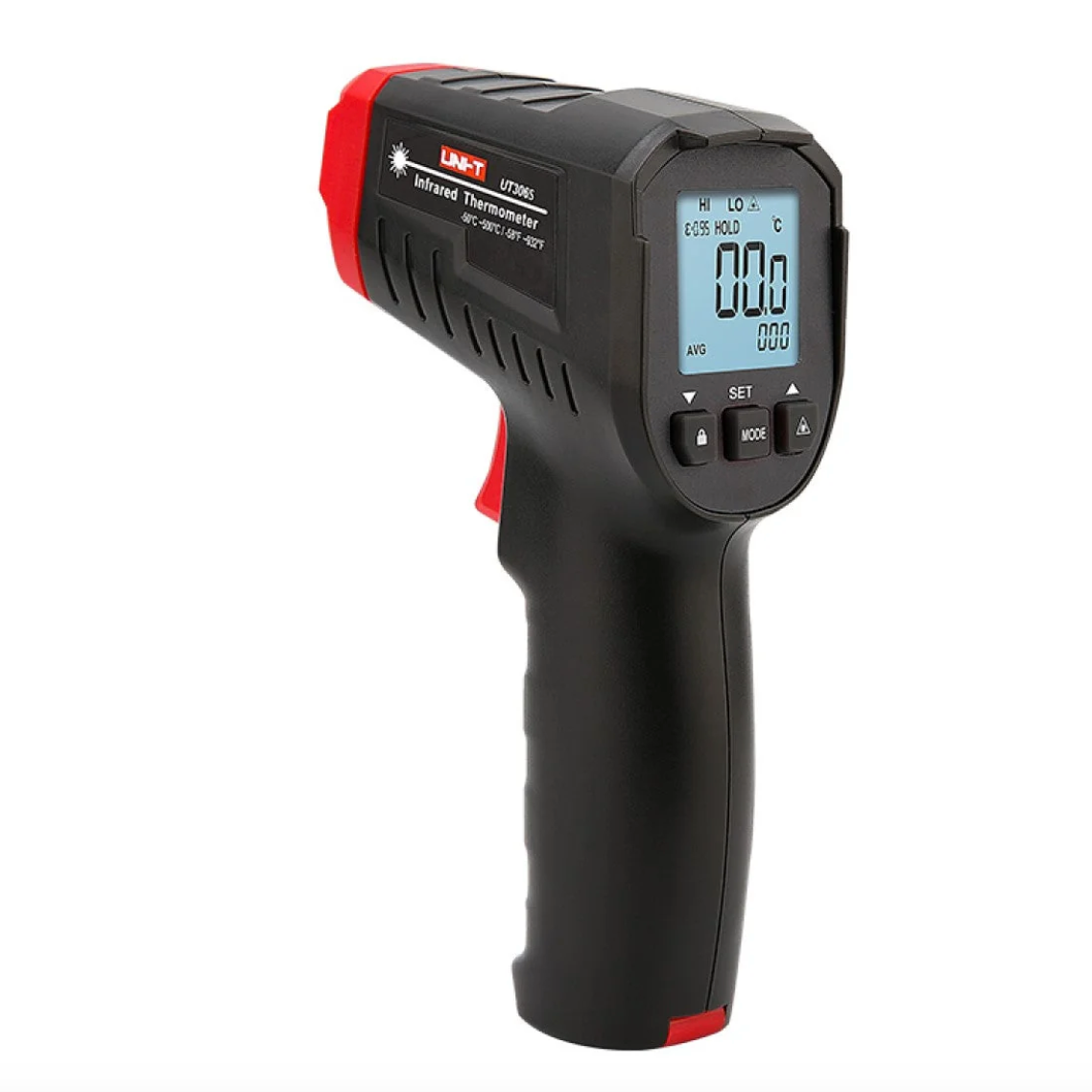 Termómetro infrarrojo sin contacto UNI-T UT306S, −50 a 500 °C