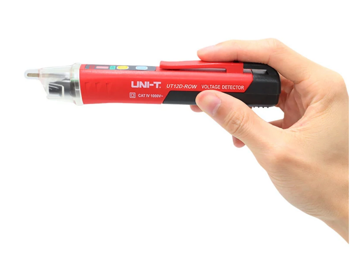Lápiz detector de voltaje AC sin contacto UNI-T UT12D-ROW