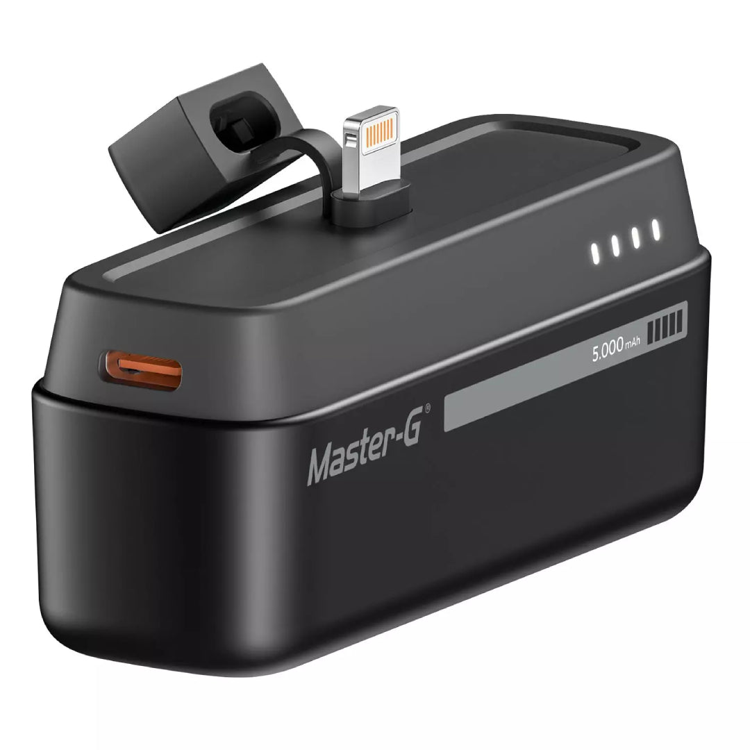 Cargador Base Portátil Pocket LIGHTNING 5000mAh MASTER G UCP5PDLB