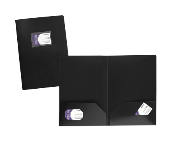 PACK 10 UN CARPETA SEMINARIO NEGRO LAVORO 552344 OFICIO