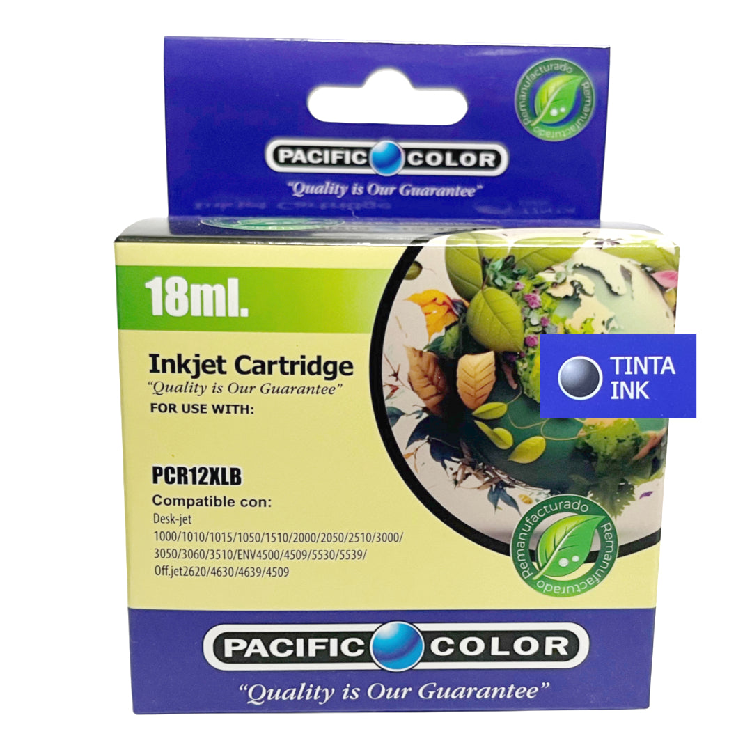 Cartucho de Tinta Alternativo 122XL NEGRO Pacific Color