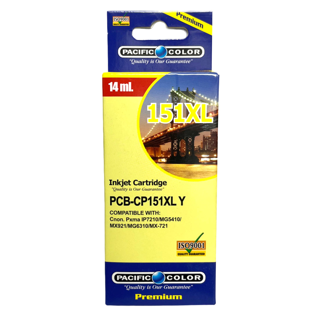 Cartucho de Tinta Alternativo 151XL AMARILLO Pacific Color