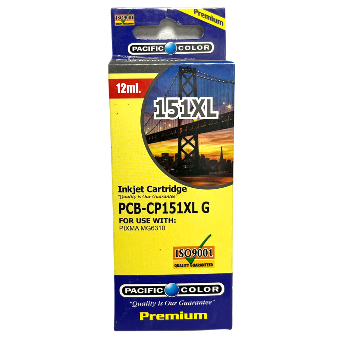 Cartucho de Tinta Alternativo 151XL GRIS Pacific Color