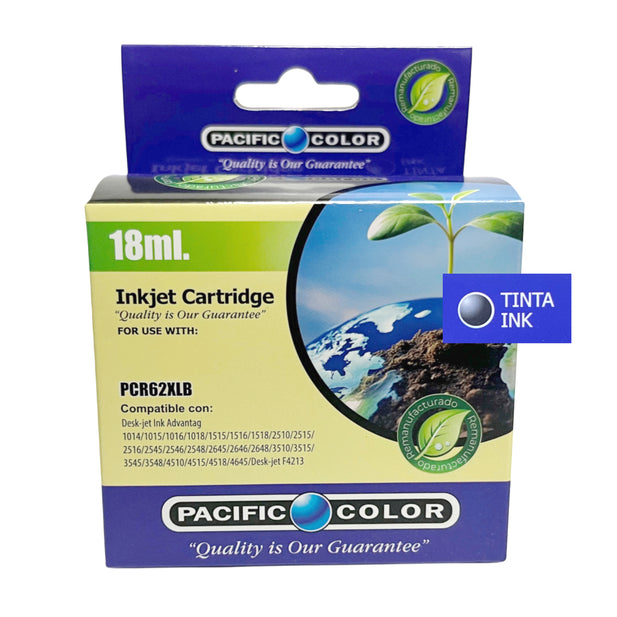 Cartucho de Tinta Alternativo 662XL NEGRO Pacific Color