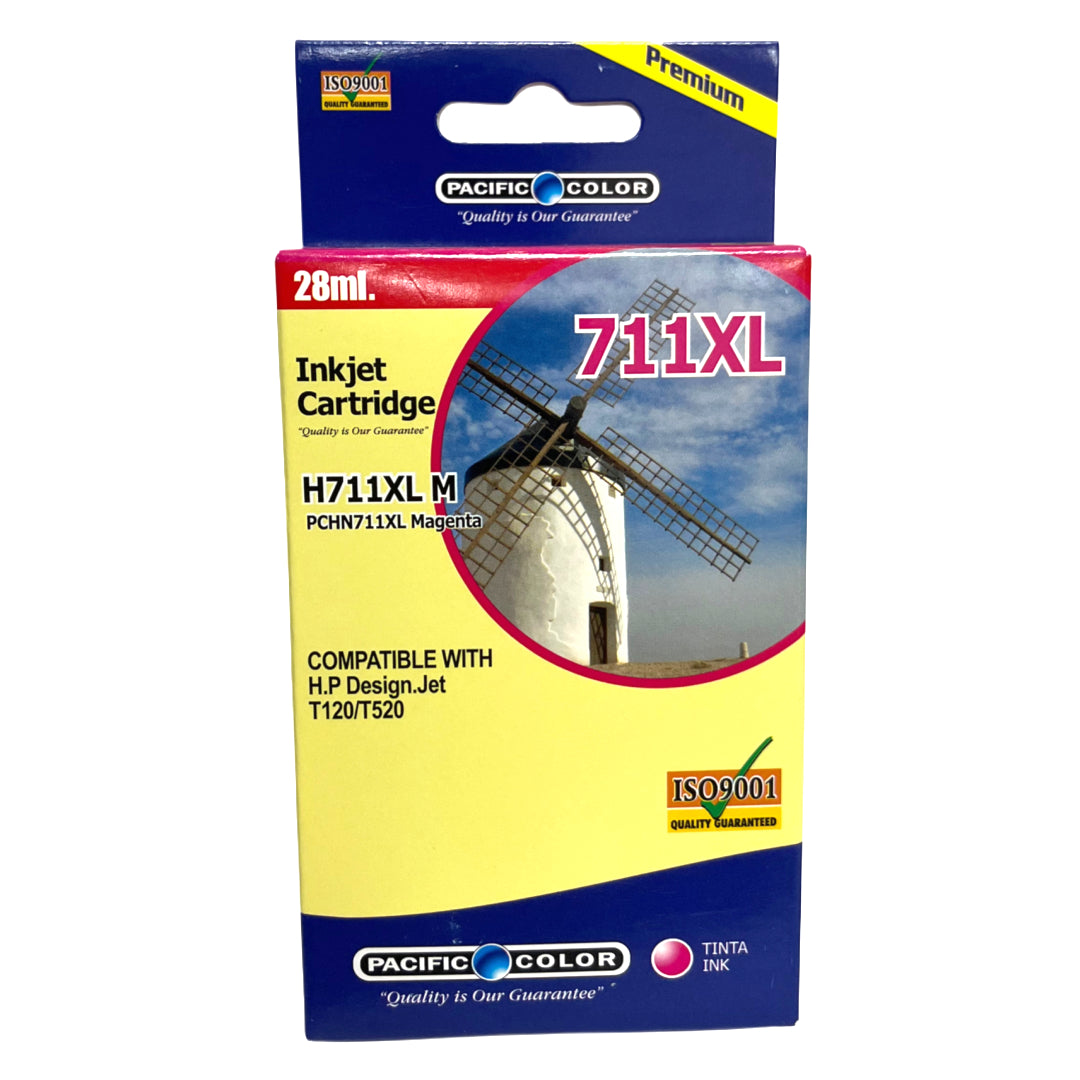 Cartucho de Tinta Alternativo 711XL MAGENTA Pacific Color