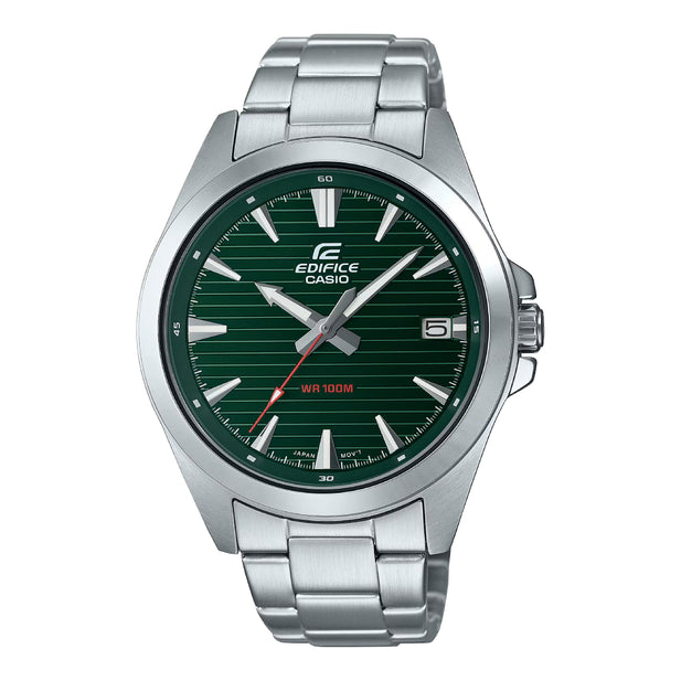 Casio Edifice EFV-140D-3AVUDF – Reloj Analógico Deportivo Acero 100m
