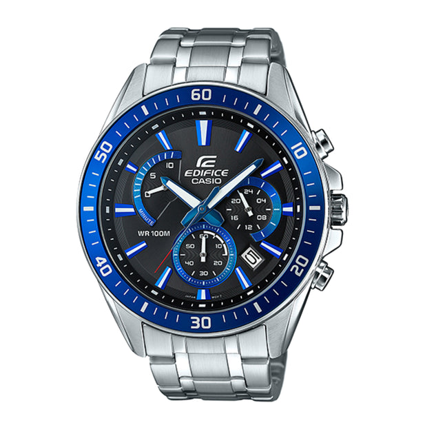 Casio Edifice EFV-540D-1A2VUDF – Cronógrafo Analógico Acero Inoxidable 100m