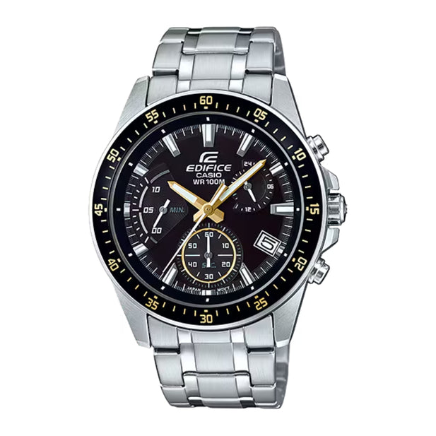 Casio Edifice EFV-540D-1A9VUDF – Cronógrafo Analógico Acero Inoxidable 100m
