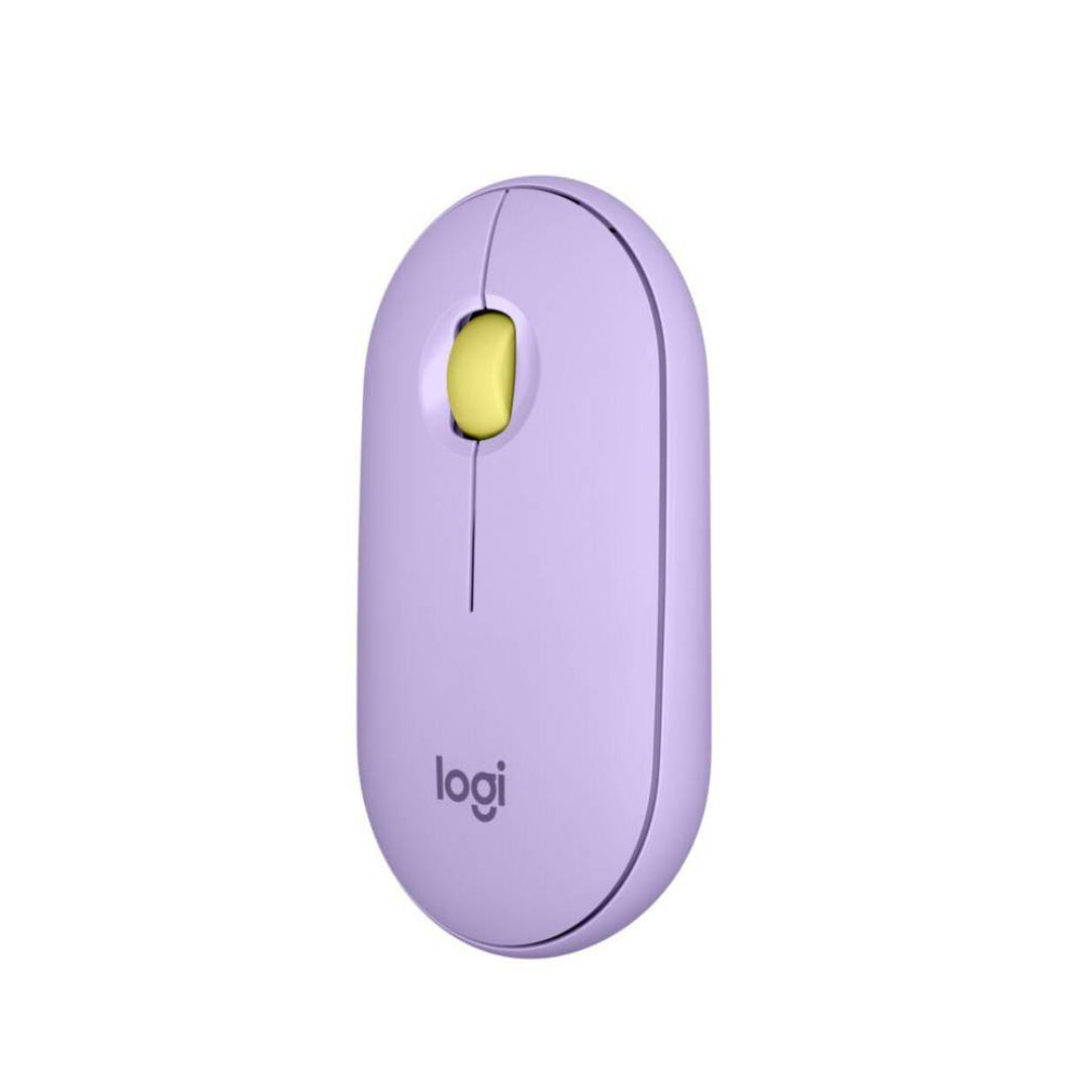 Mouse Inalámbrico y Bluetooth Logitech M350 LAVANDA