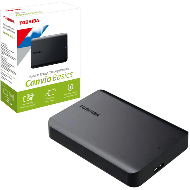 DISCO DURO PORTABLE 4TB CANVIO TOSHIBA