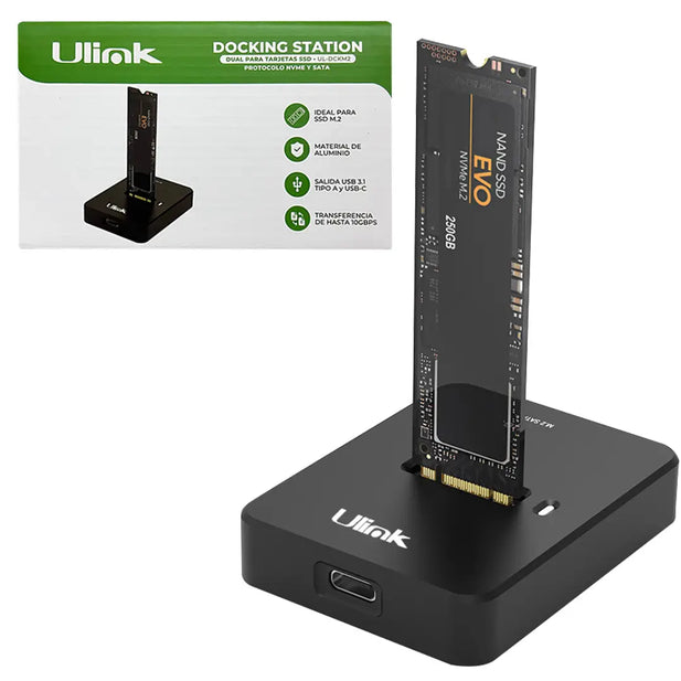 DOCKING STATION PARA SSD M.2 ULINK UL-DCKM2
