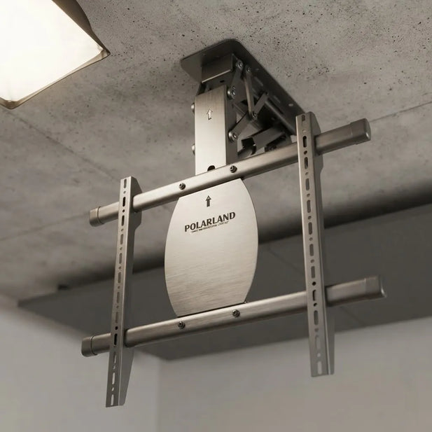 Soporte eléctrico de techo para TV 42–86 pulgadas Polarland PELTM660