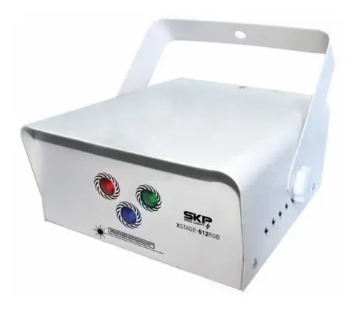 Luz Láser RGB SKP XSTAGE-512RGB 16 Patrones DMX 12Ch Efectos DJ Eventos