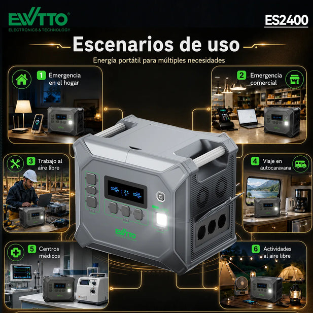 ESTACION DE ENERGIA EWTTO ES2400W