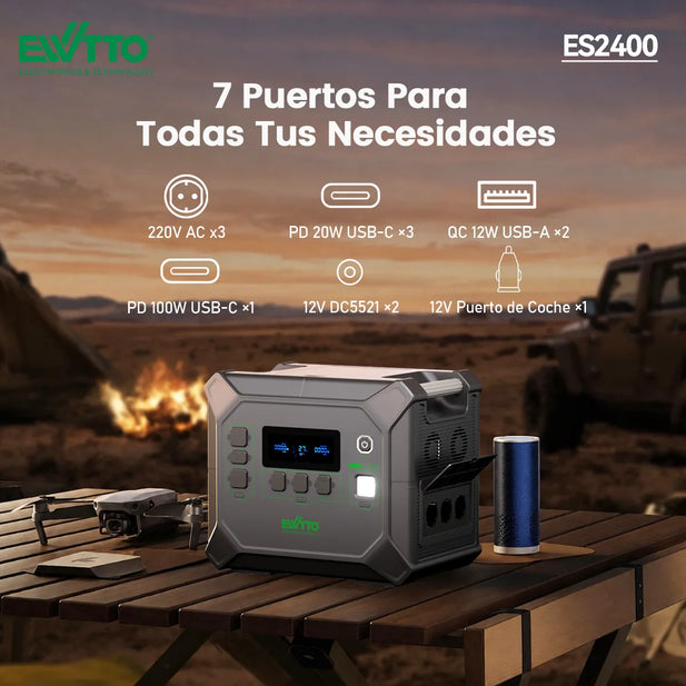 ESTACION DE ENERGIA EWTTO ES2400W