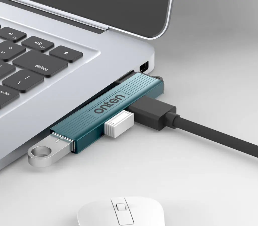 Hub USB Onten OTN-US51 3 Puertos (2x USB 2.0 + 1x USB 3.0)