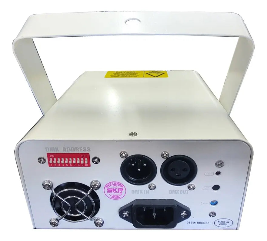 Luz Láser RGB SKP XSTAGE-512RGB 16 Patrones DMX 12Ch Efectos DJ Eventos