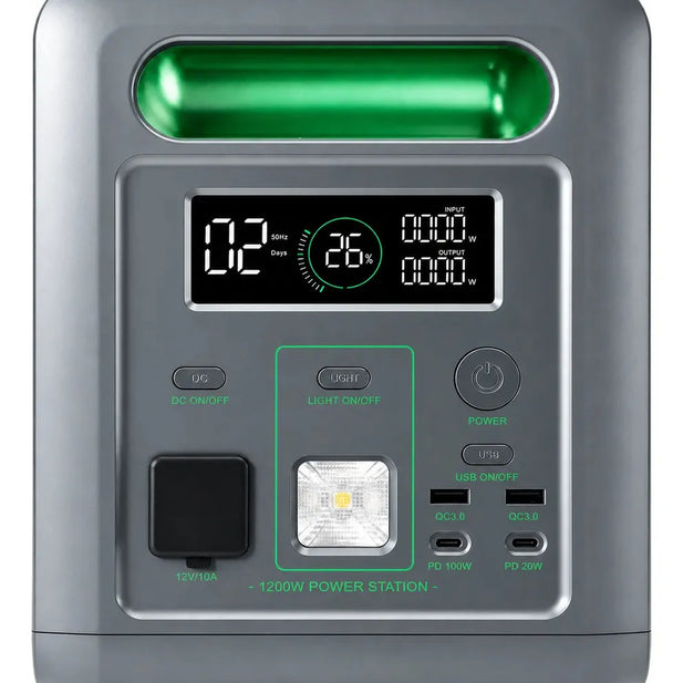 Estación de Energía Portátil Ewtto ES1200 1024Wh 1200W LiFePO4