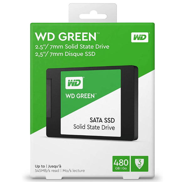 Disco Estado Solido Interno 480GB 2.5" WD GREEN