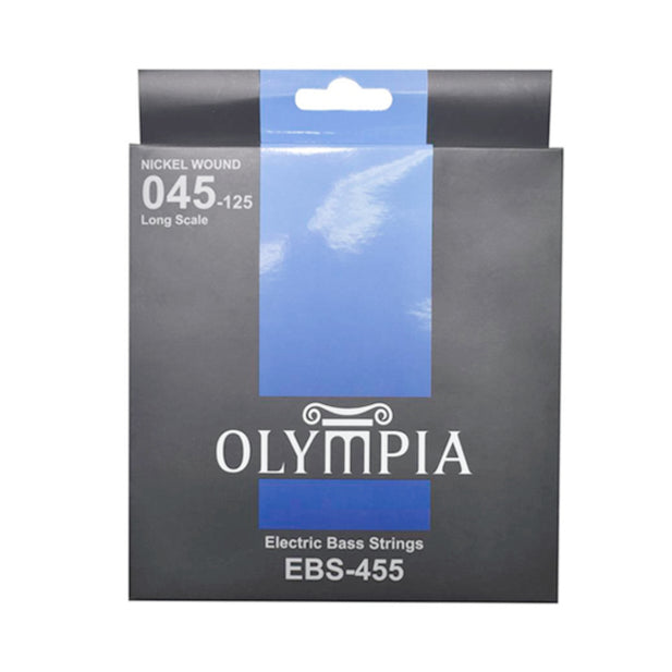 SET 5 CUERDAS PARA BAJO ELECTRICO 045-125 EBS-455 OLYMPIA