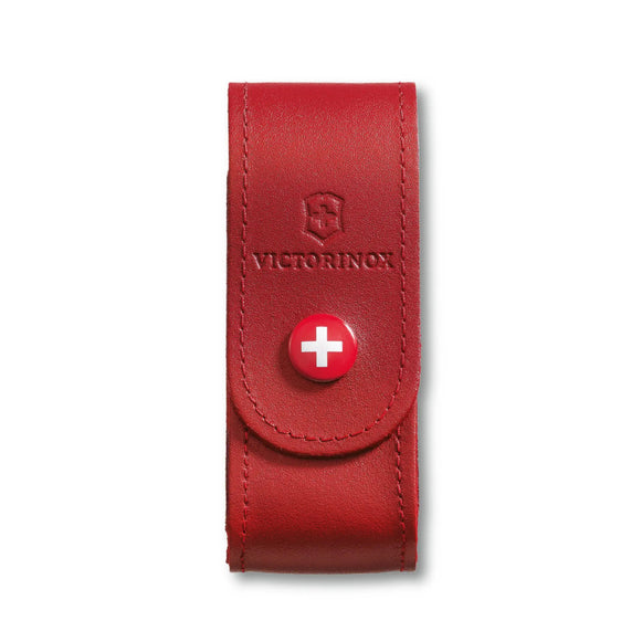 ESTUCHE DE CUERO ROJO VICTORINOX 4.0520.1