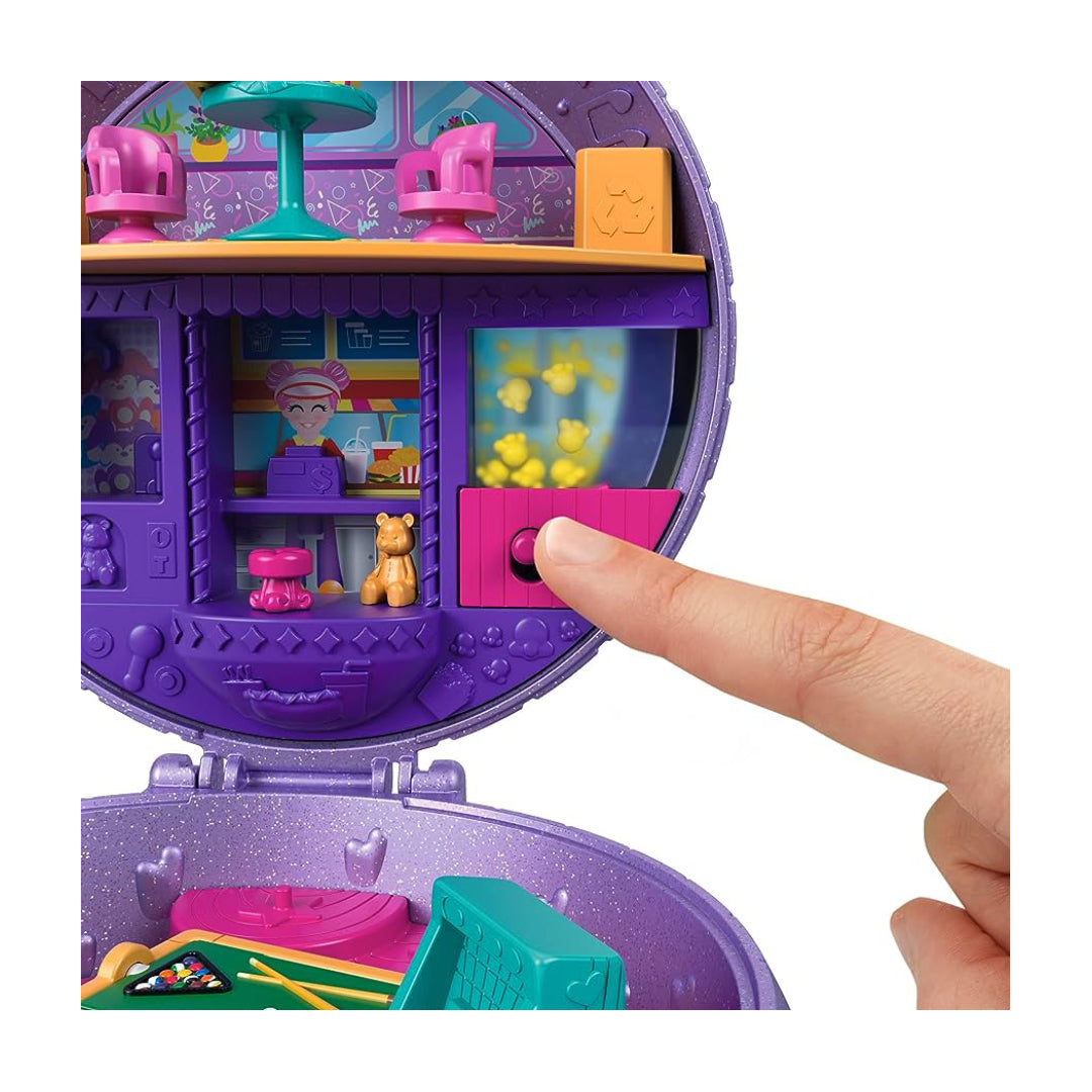 Polly Pocket Set Estuche De Patinaje Disco 15 Piezas Polly Pocket Set Estuche De Patinaje Disco 15 Piezas