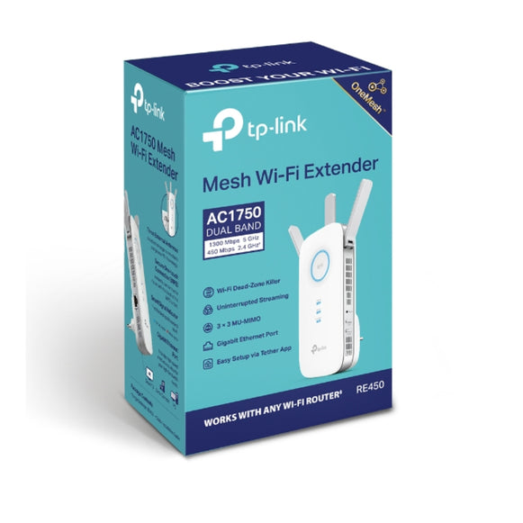EXTENSOR WI-FI DUAL BAND AC1750 RE450 TP-LINK
