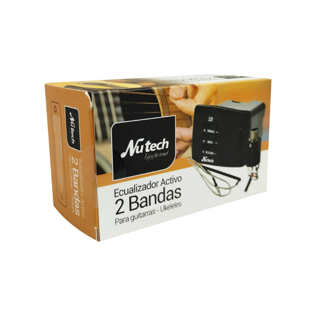 Ecualizador 2 Bandas Para Guitarra/ Ukelele NUTECH 8034