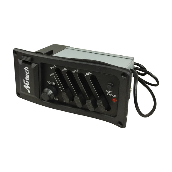 Ecualizador 4 Bandas Para Guitarra Nutech 6159