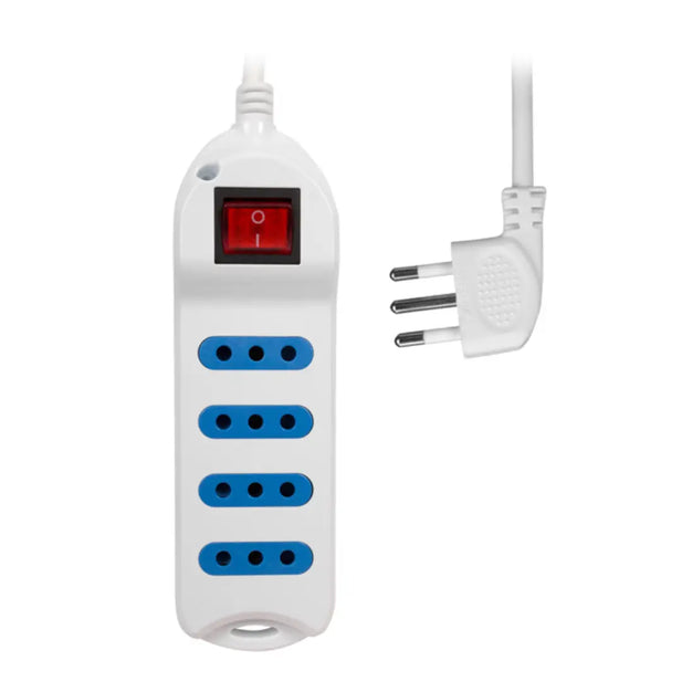 Extension con Switch 3M 4 POS BLANCO PHILCO XT30