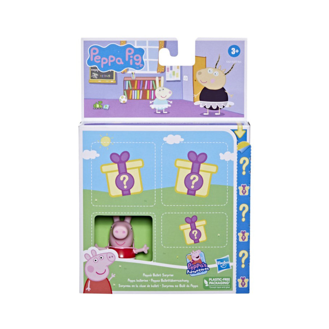 FIGURA PEPPA PIG SORPRESA EN LA CLASE DE BALLET F2521