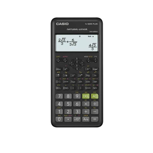 CALCULADORA CIENTIFICA CASIO FX-82LAPLUS-BK