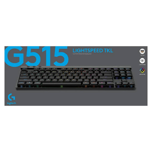 TECLADO GAMER INALAMBRICO MECANICO G515 TKL LOGITECH