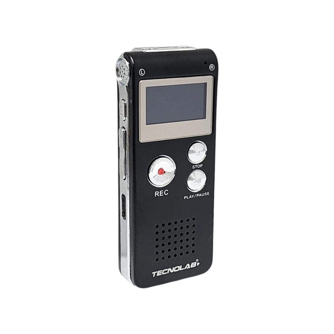 GRABADORA DE VOZ DIGITAL 8GB ALTAVOZ TECNOLAB TL666