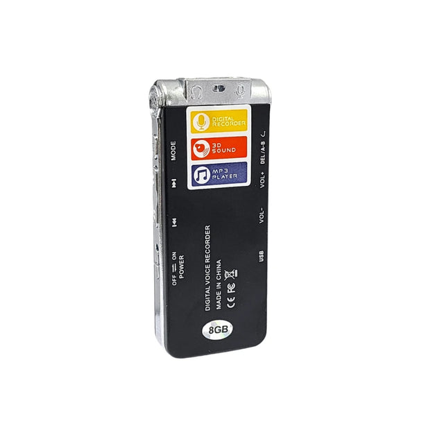 GRABADORA DE VOZ DIGITAL 8GB ALTAVOZ TECNOLAB TL666