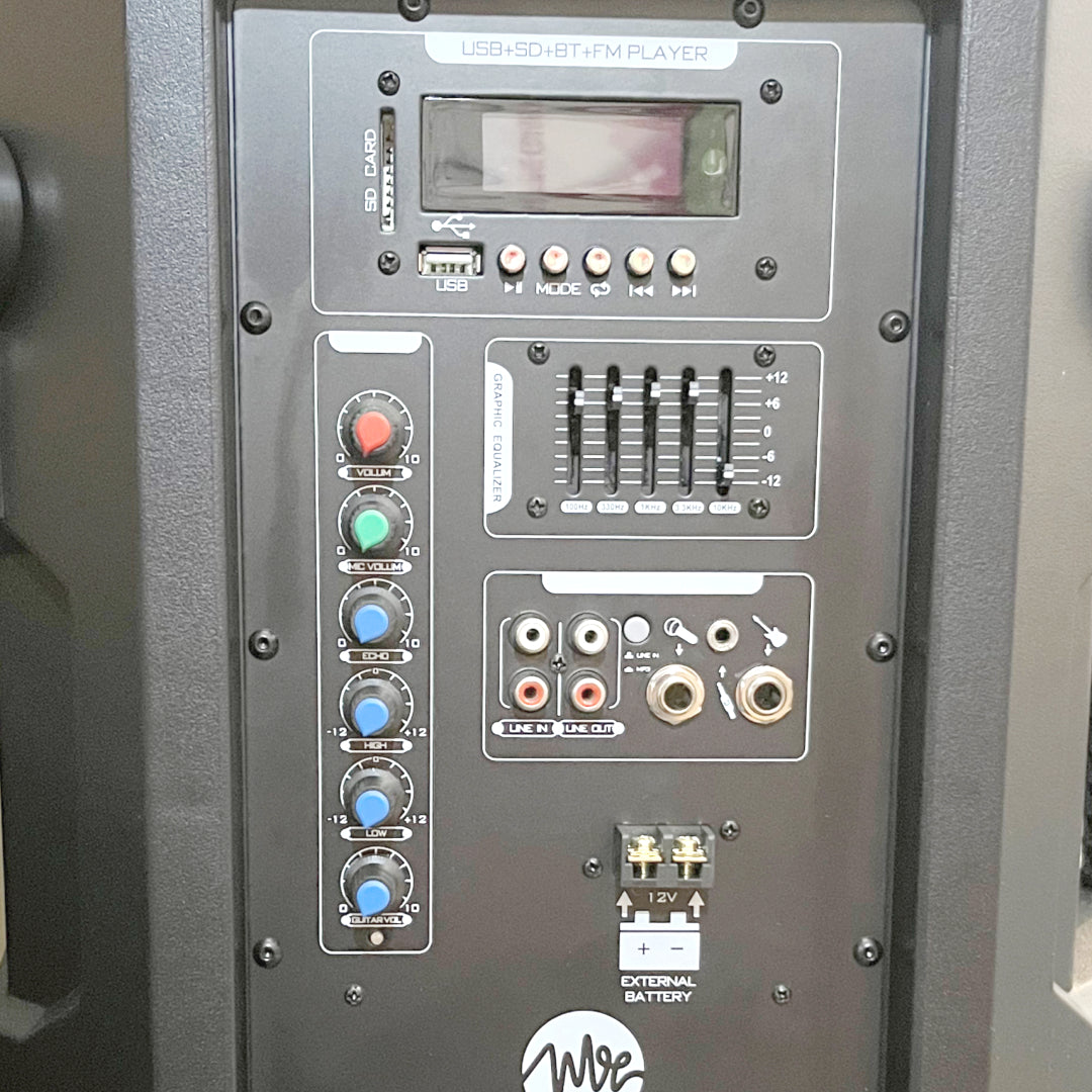 PARLANTE ACTIVO 15" CON BATERIA GROOVE15GO-II VMR AUDIO