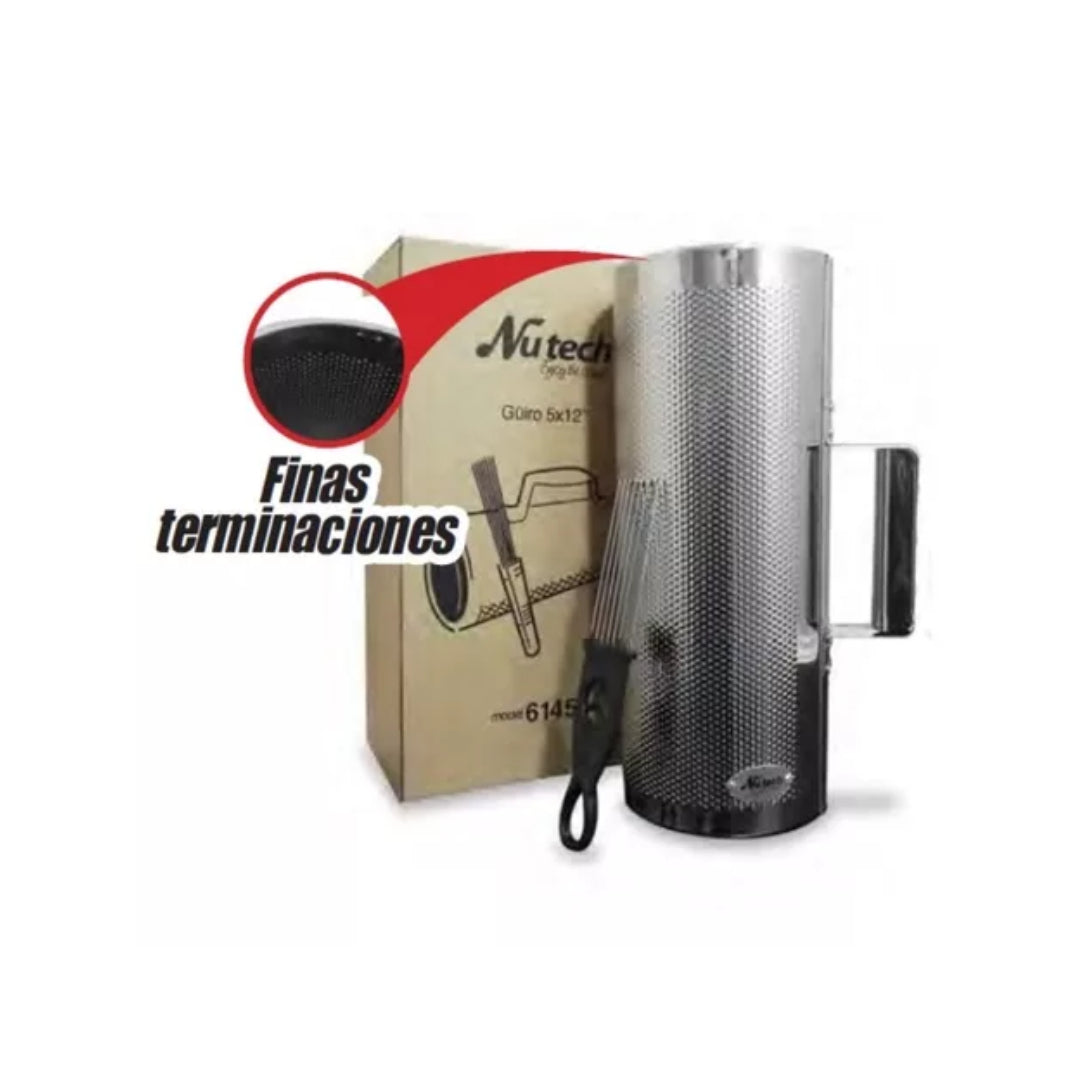 Guiro De Metal 5" x 12" Nutech ( 6145 )