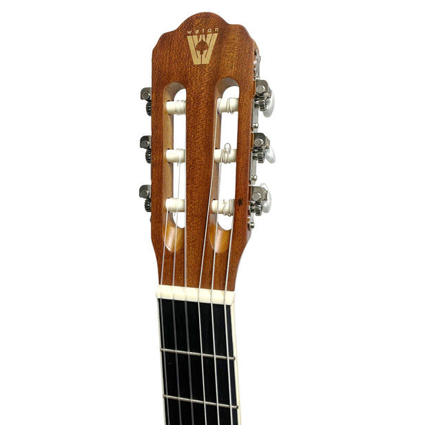 GUITARRA CLASICA 39" ZURDO (NYLON) NATURAL WOTAN GERI-SENIOR-LH