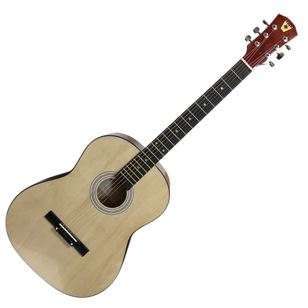 GUITARRA CLASICA 39" ZURDO (METALICA) NATURAL WOTAN DAG-SENIOR-ACU
