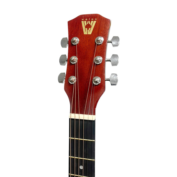 GUITARRA CLASICA 39" ZURDO (METALICA) NATURAL WOTAN DAG-SENIOR-ACU