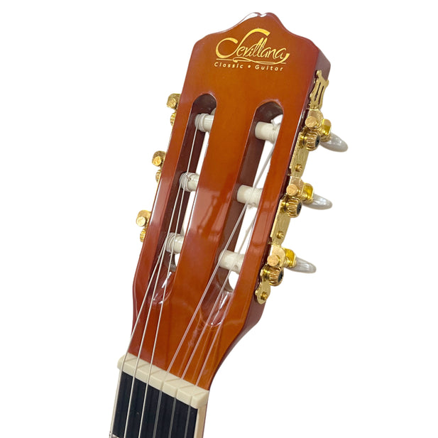 GUITARRA CLASICA CW NATURAL 39" SEVILLANA 7844 Cuerdas Nylon