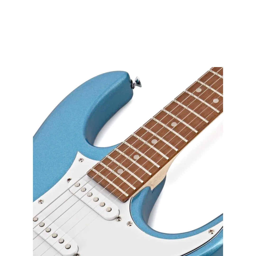 GUITARRA ELECTRICA CROMO AZUL GRX40 MLB IBANEZ