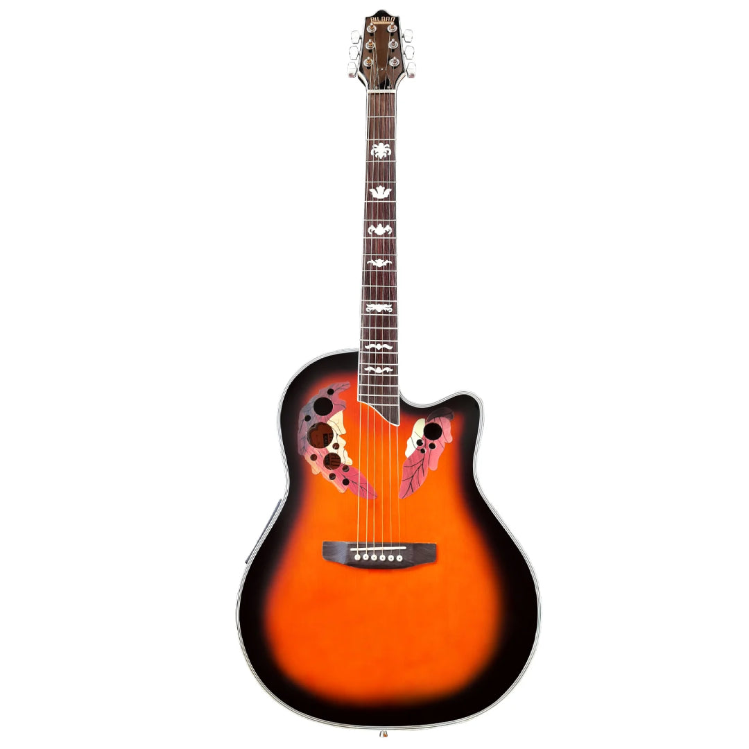 Guitarra Electro Acustica 41" Bilbao SUNBURST BIL-800CE-SB Fibra