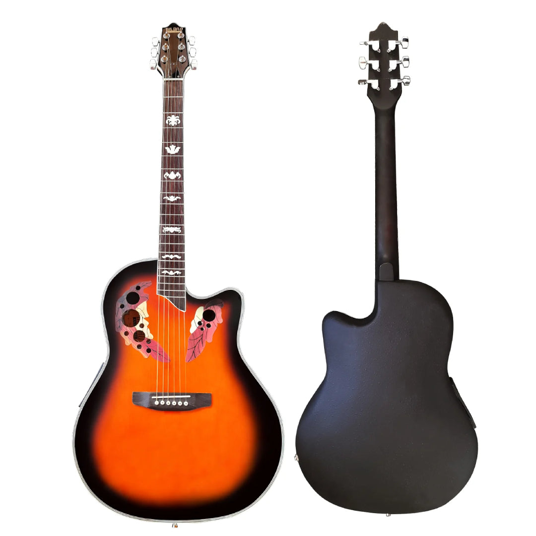 Guitarra Electro Acustica 41" Bilbao SUNBURST BIL-800CE-SB Fibra