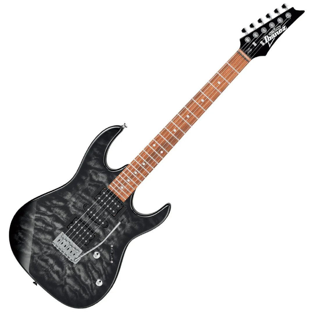 Guitarra eléctrica Ibanez GRX70QA - Transparent Black Sunburst