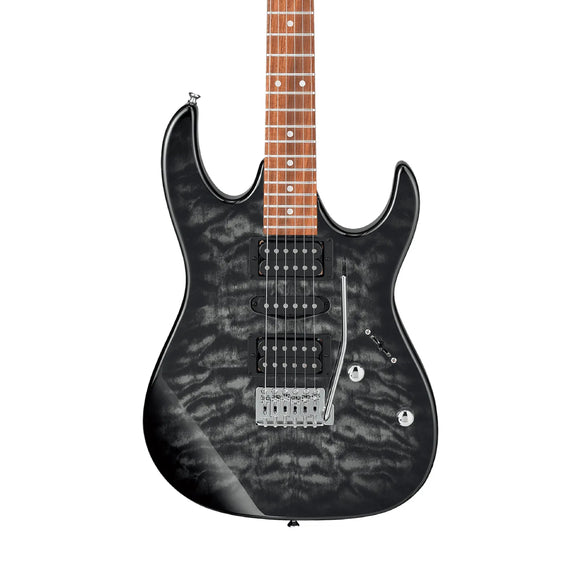 Guitarra eléctrica Ibanez GRX70QA - Transparent Black Sunburst