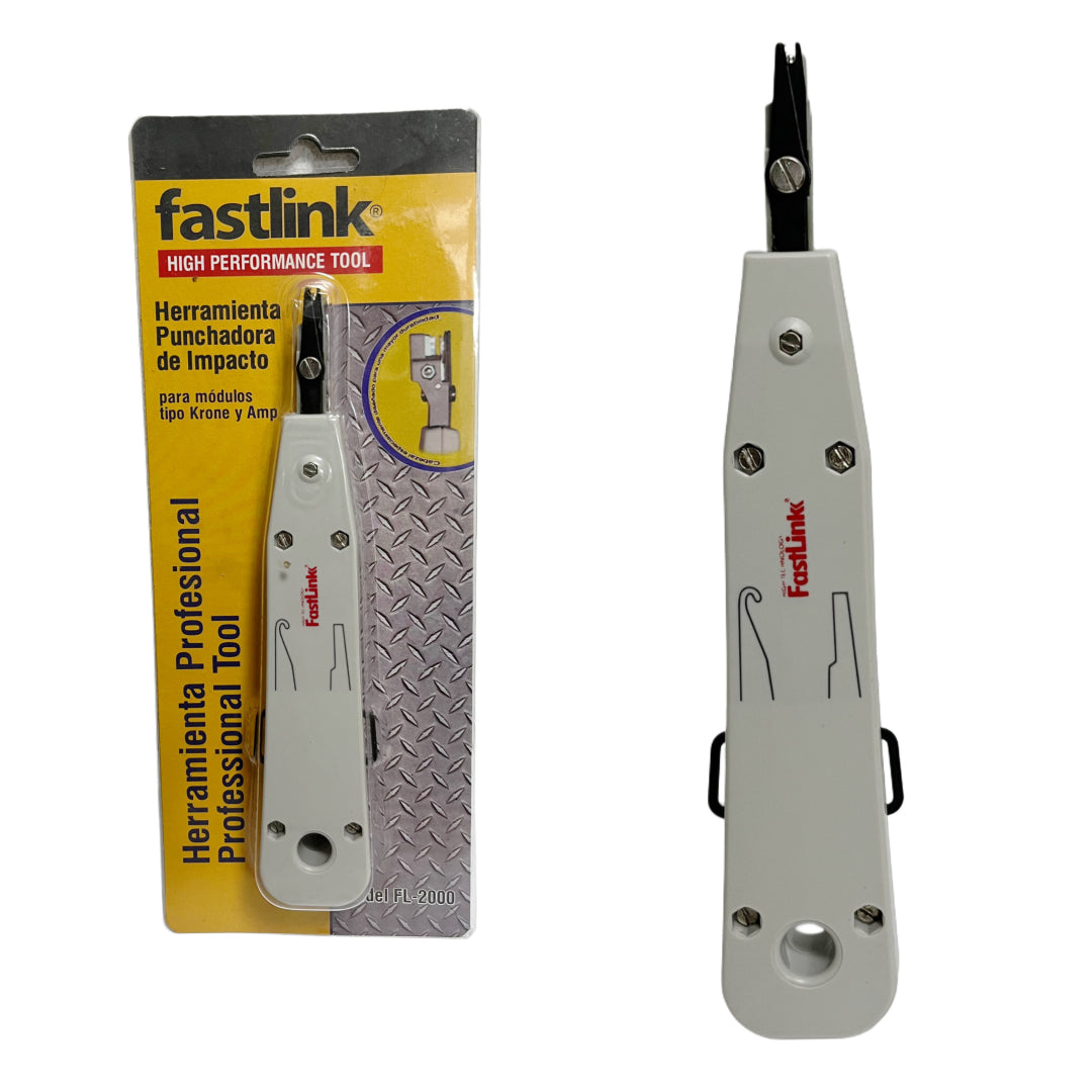 HERRAMIENTA PONCHADORA DE IMPACTO FASTLINK FL-2000