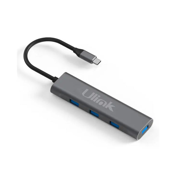 HUB 4 PUERTOS USB 3.0 TIPO-C ULINK UL-HUBC401