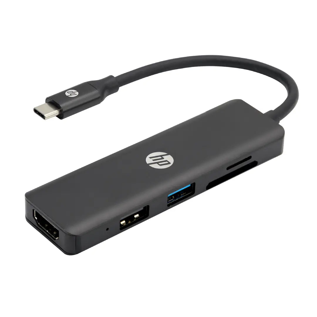 HUB 6 EN 1 HDMI/USB/TF TIPO-C DHC-CT203C HP